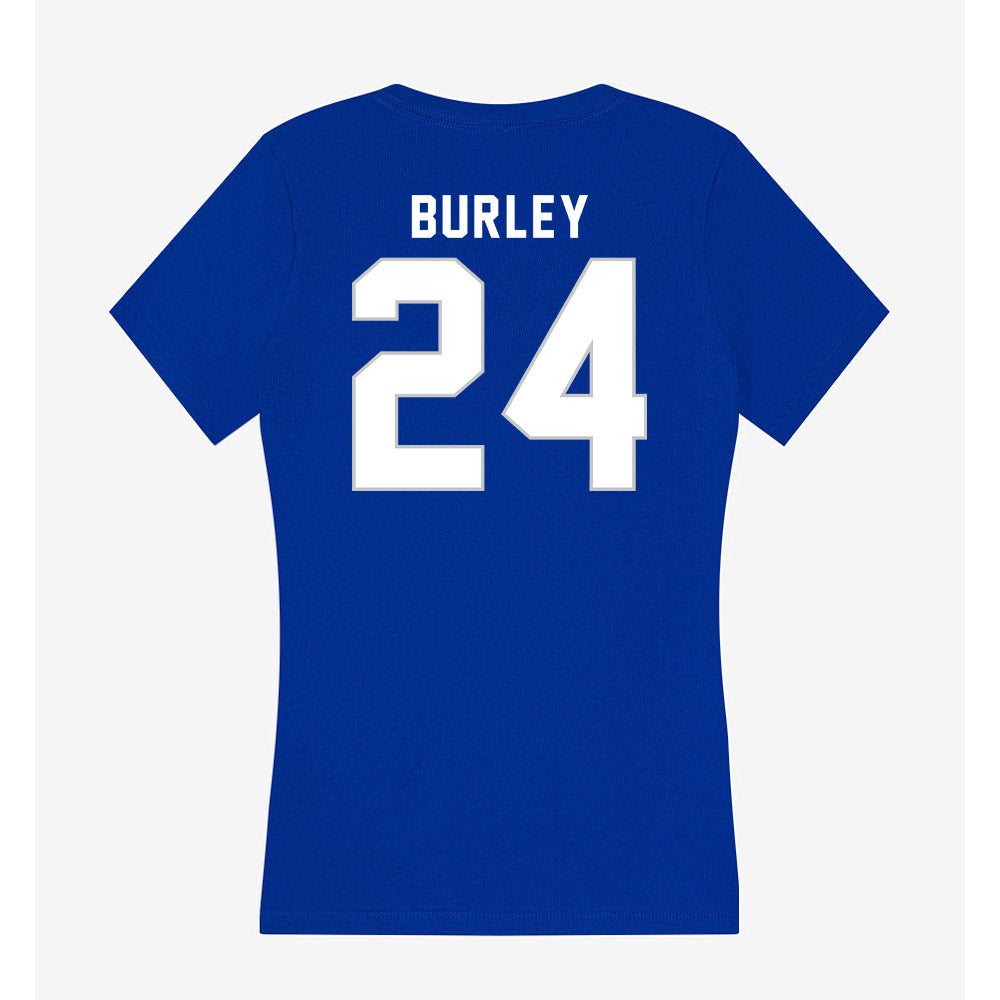Kentucky - NCAA Women's Volleyball : Sidney Burley - Women's V-Neck T-Shirt-1