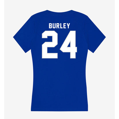 Kentucky - NCAA Women's Volleyball : Sidney Burley - Women's V-Neck T-Shirt-1
