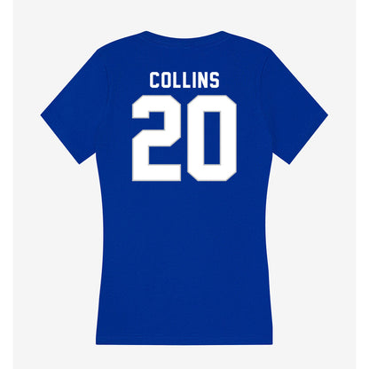 Kentucky - NCAA Women's Basketball : Diana Collins - Women's V-Neck T-Shirt-1
