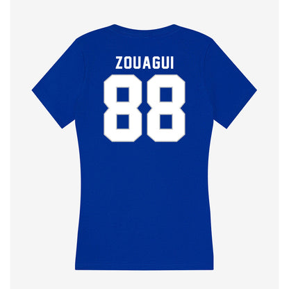 Kentucky - NCAA Football : Adam Zouagui - Women's V-Neck T-Shirt-1