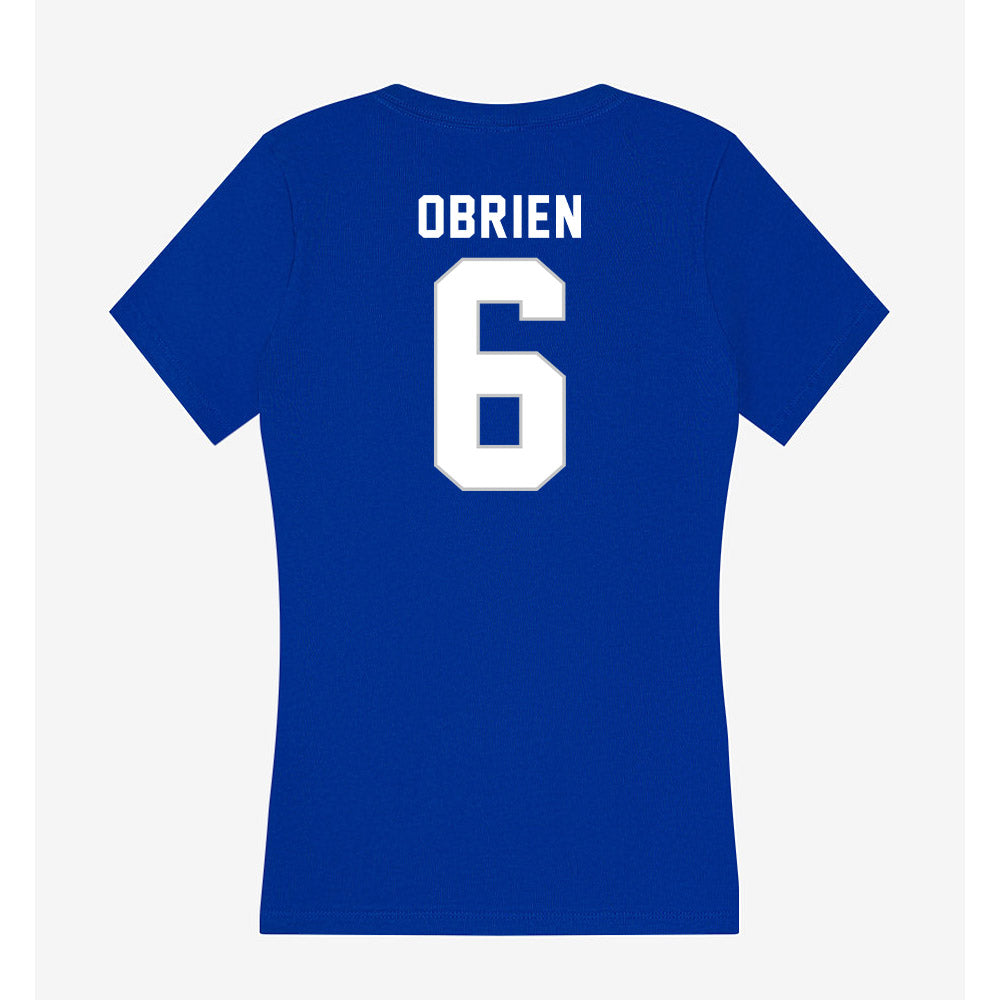 Kentucky - NCAA Women's Volleyball : Kassie OBrien - Women's V-Neck T-Shirt-1