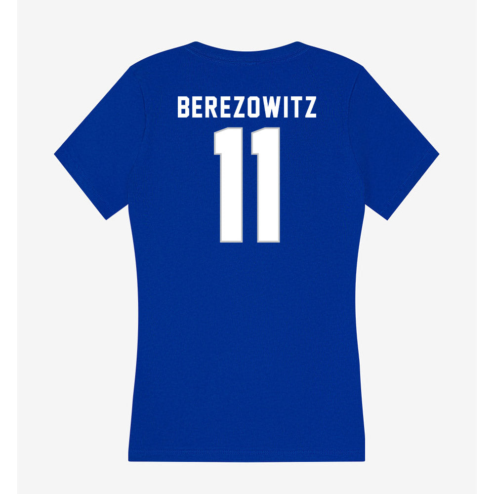 Kentucky - NCAA Women's Volleyball : Molly Berezowitz - Women's V-Neck T-Shirt-1