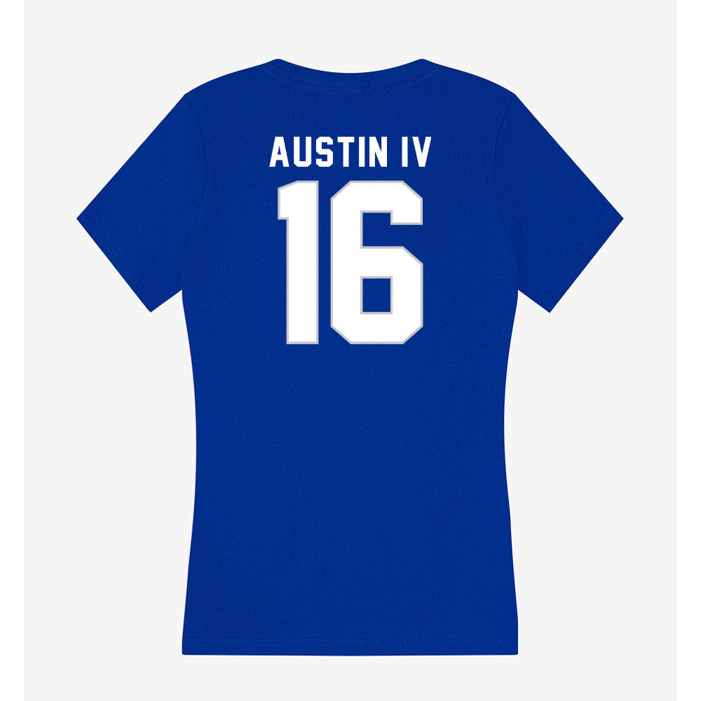 Kentucky - NCAA Baseball : Ira Austin IV - Women's V-Neck T-Shirt-1