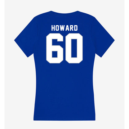 Kentucky - NCAA Football : Mason Howard - Women's V-Neck T-Shirt-1