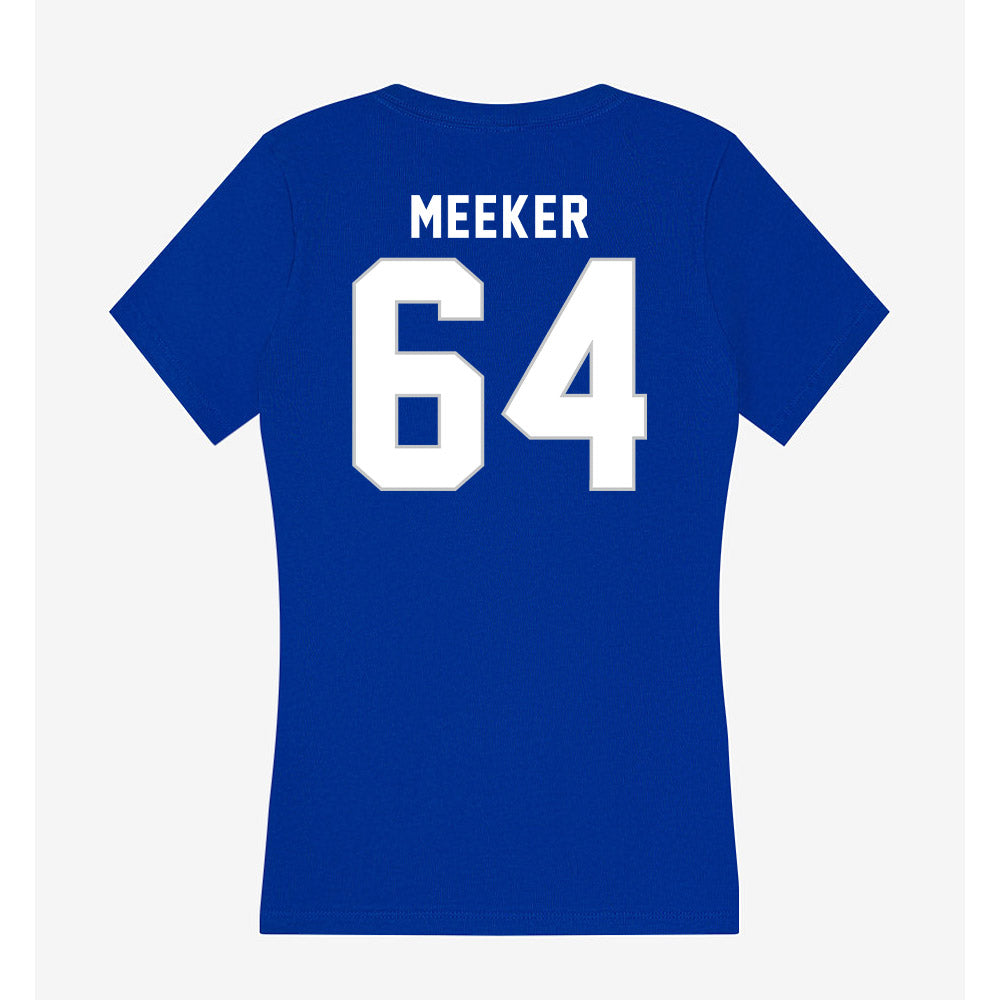Kentucky - NCAA Football : Ryan Meeker - Women's V-Neck T-Shirt-1