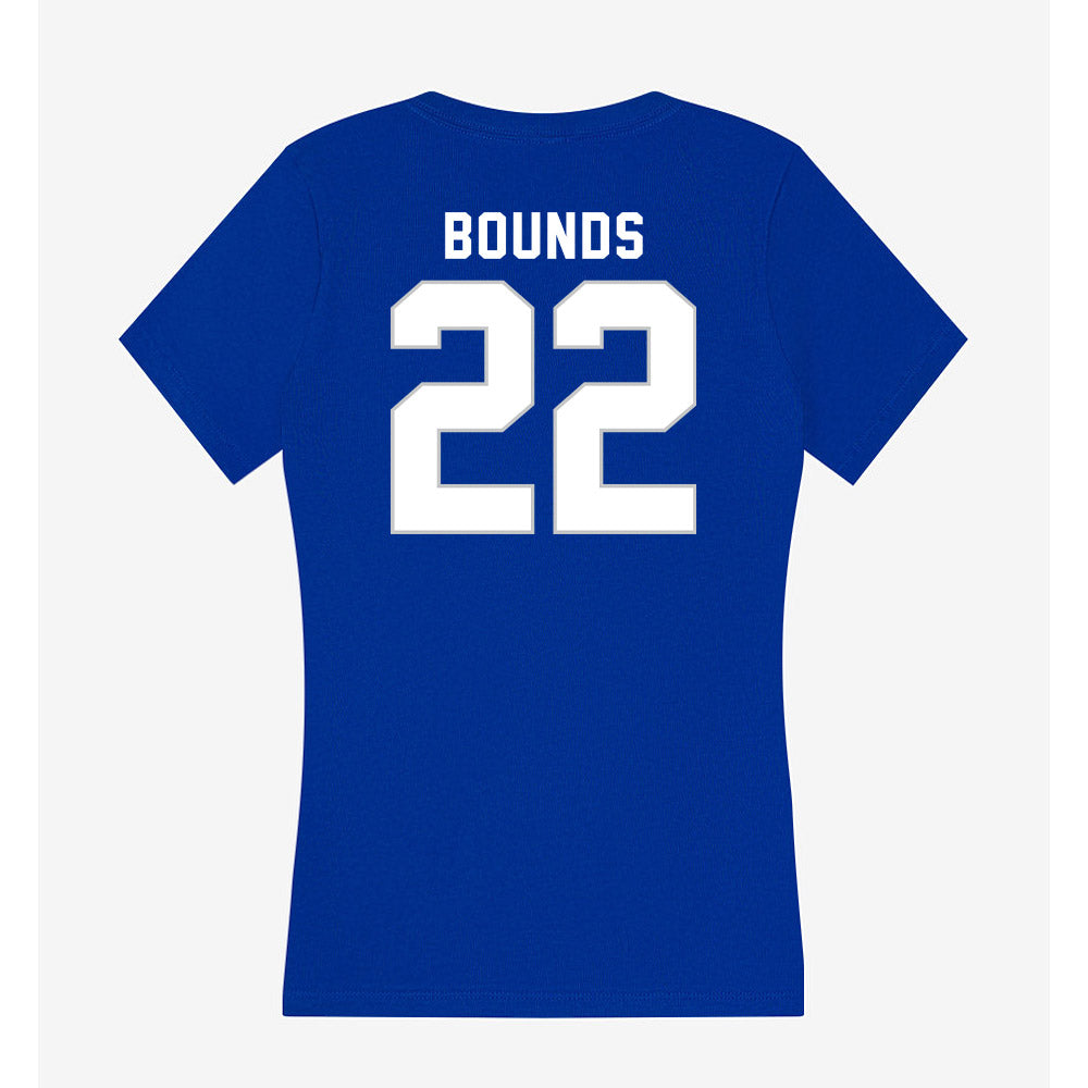 Kentucky - NCAA Baseball : Burkley Bounds - Women's V-Neck T-Shirt-1