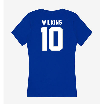Kentucky - NCAA Men's Basketball : Alex Wilkins - Women's V-Neck T-Shirt-1