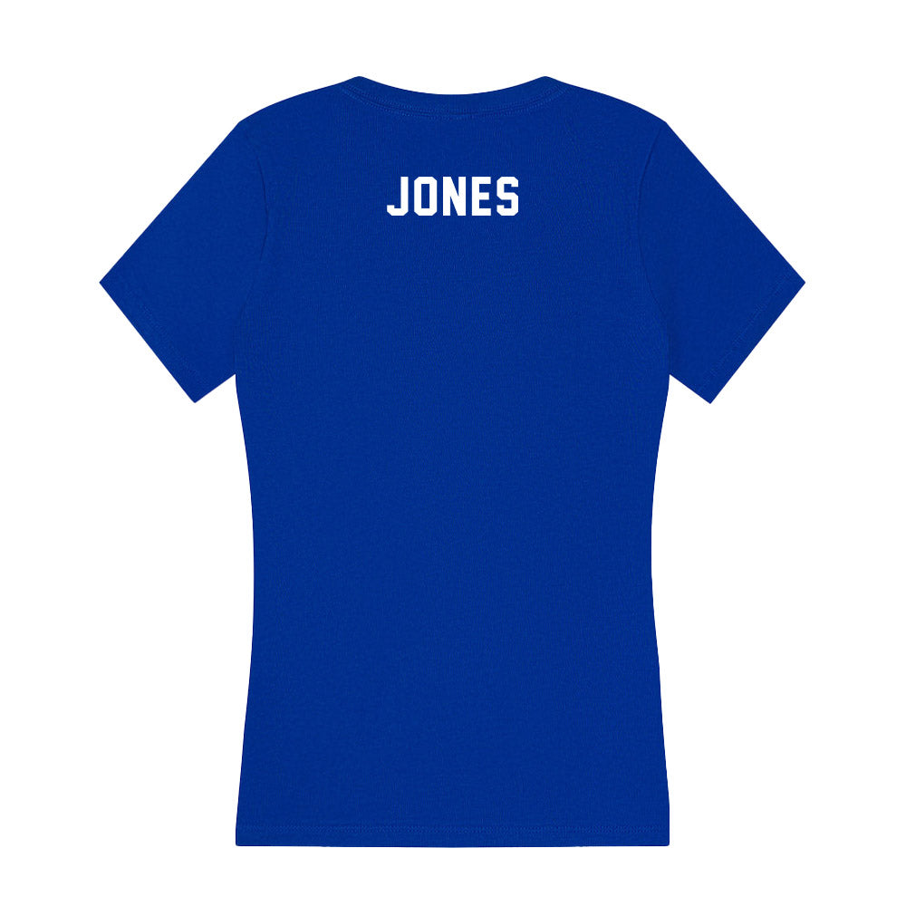 Kentucky - NCAA Men's Track & Field : Miles Jones - Women's V-Neck T-Shirt-1