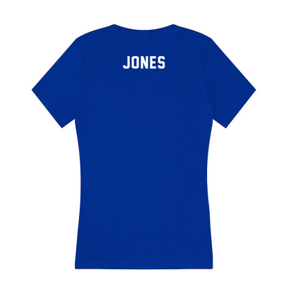 Kentucky - NCAA Men's Track & Field : Miles Jones - Women's V-Neck T-Shirt-1