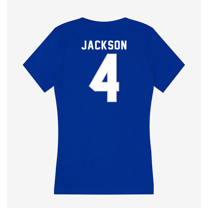 Kentucky - NCAA Baseball : Riley Jackson - Women's V-Neck T-Shirt-1
