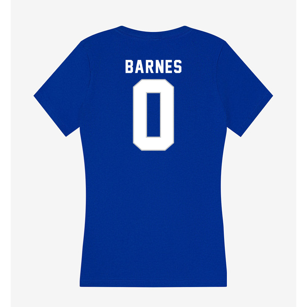 Kentucky - NCAA Football : Elijah Barnes - Women's V-Neck T-Shirt-1