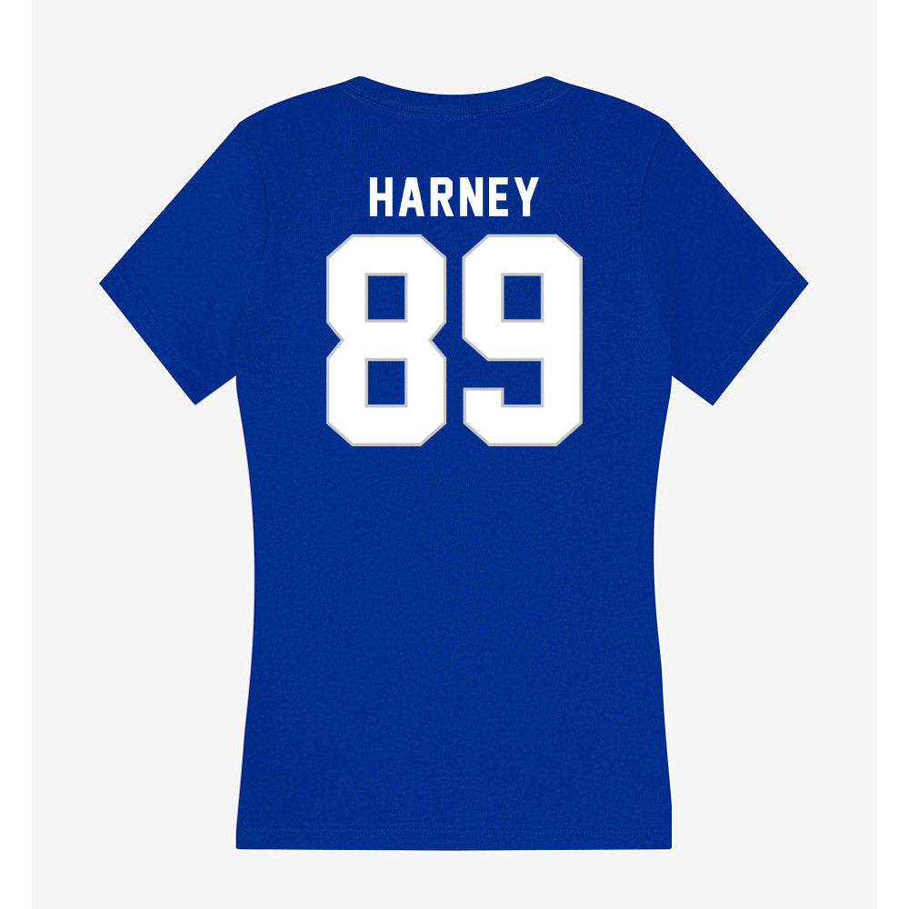 Kentucky - NCAA Football : Cash Harney - Women's V-Neck T-Shirt-1
