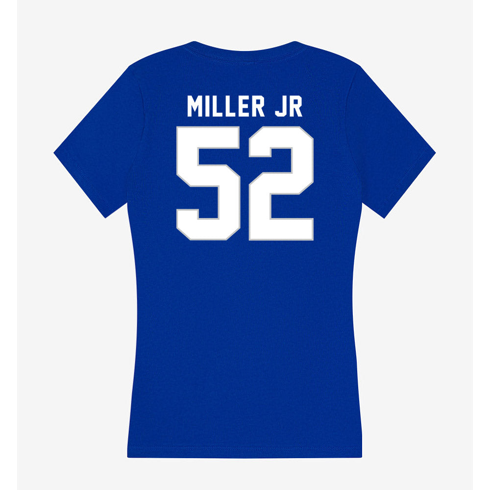 Kentucky - NCAA Football : Cameron Miller Jr - Women's V-Neck T-Shirt-1
