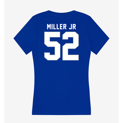 Kentucky - NCAA Football : Cameron Miller Jr - Women's V-Neck T-Shirt-1
