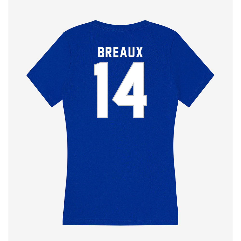 Kentucky - NCAA Women's Volleyball : Bryah Breaux - Women's V-Neck T-Shirt-1