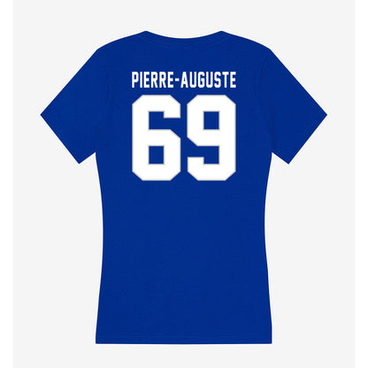Kentucky - STUNT : Nadia Pierre-Auguste - Women's V-Neck T-Shirt-1