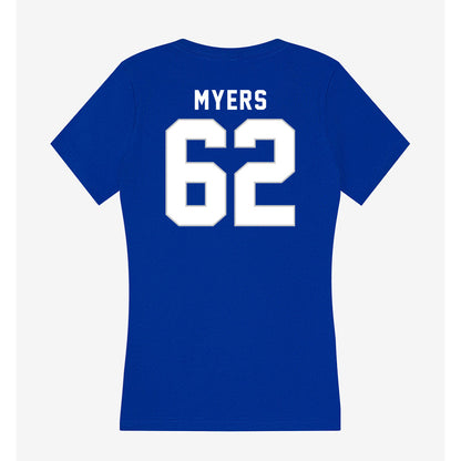 Kentucky - NCAA Football : Ben Myers - Women's V-Neck T-Shirt-1