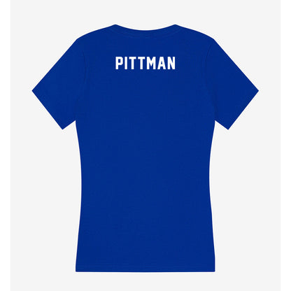 Kentucky - NCAA Cheerleading : Dareion Pittman - Women's V-Neck T-Shirt-1