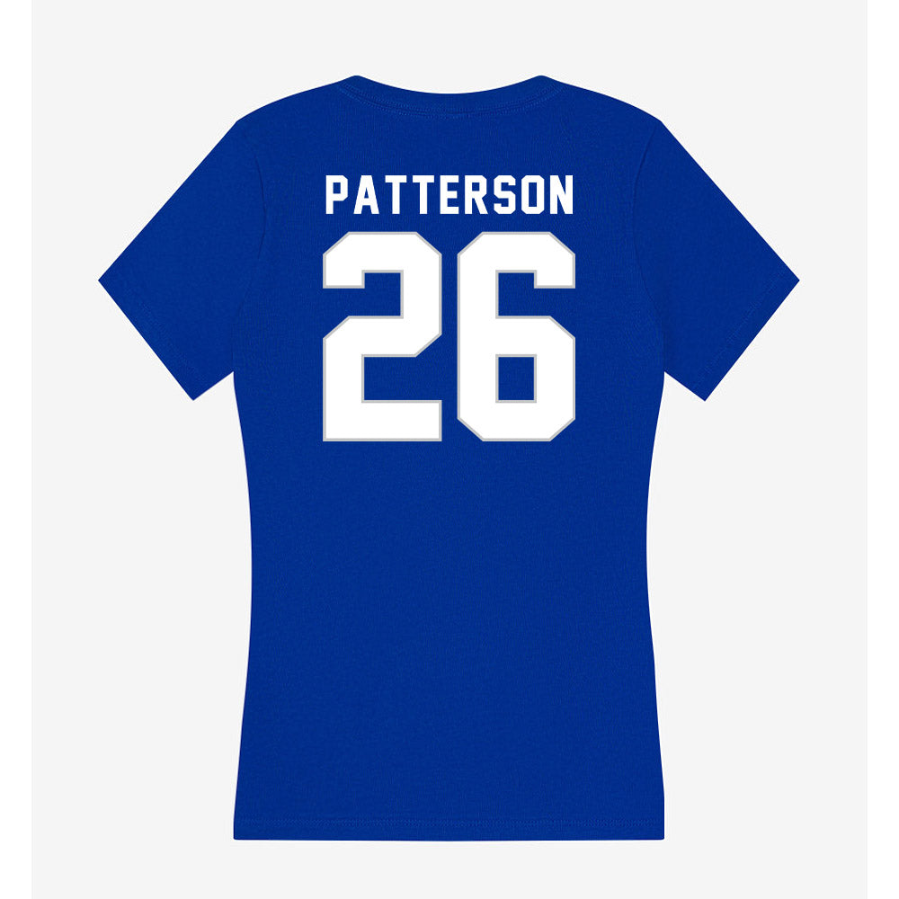 Kentucky - NCAA Football : Jason Patterson - Women's V-Neck T-Shirt-1
