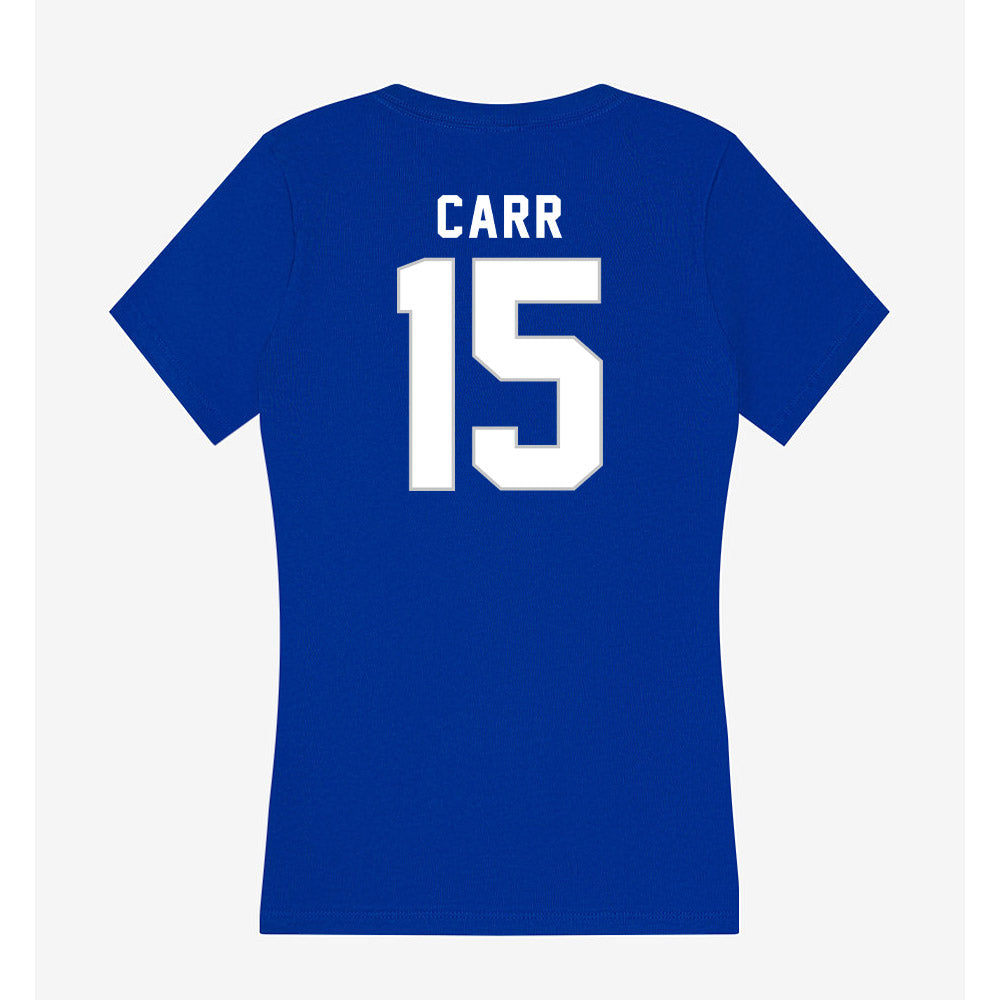 Kentucky - NCAA Women's Volleyball : Elizabeth Carr - Women's V-Neck T-Shirt-1