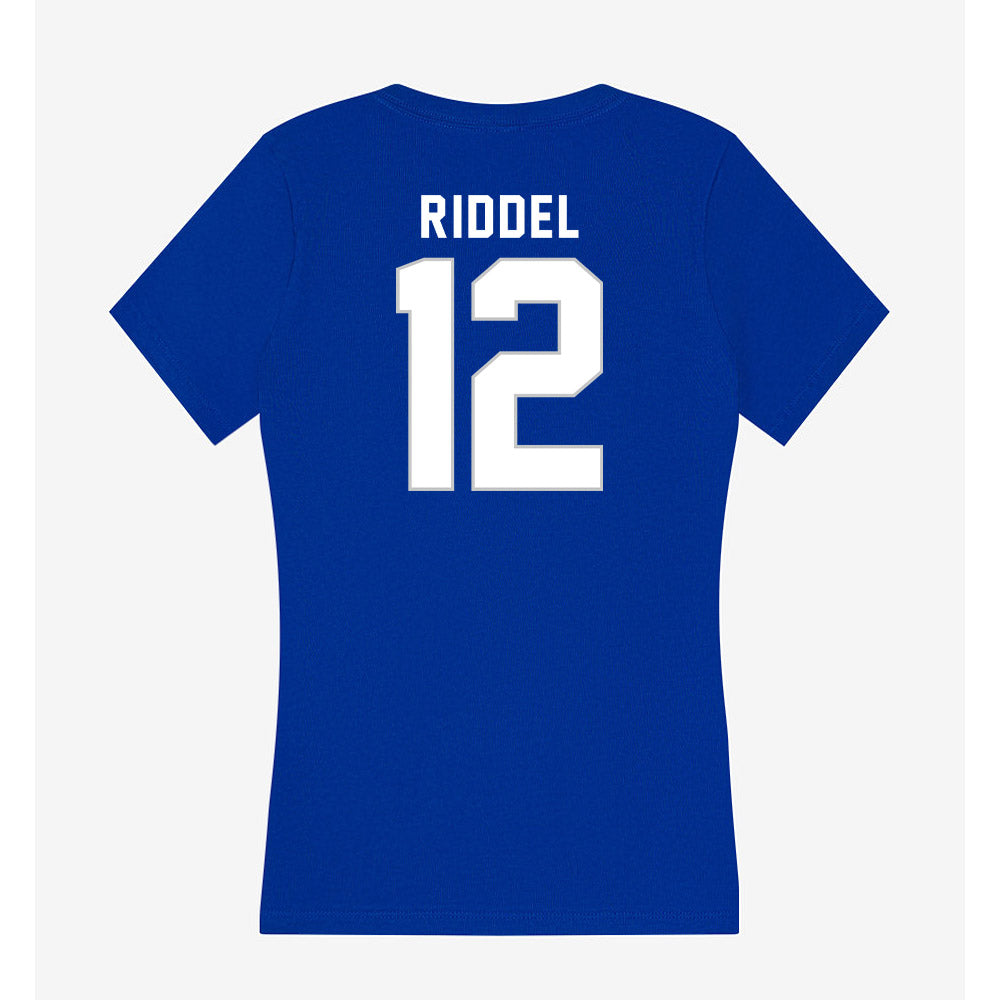 Kentucky - NCAA Softball : Alexa Riddel - Women's V-Neck T-Shirt-1
