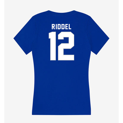 Kentucky - NCAA Softball : Alexa Riddel - Women's V-Neck T-Shirt-1