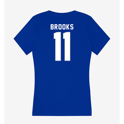 Kentucky - NCAA Women's Basketball : Gabrielle Brooks - Women's V-Neck T-Shirt-1
