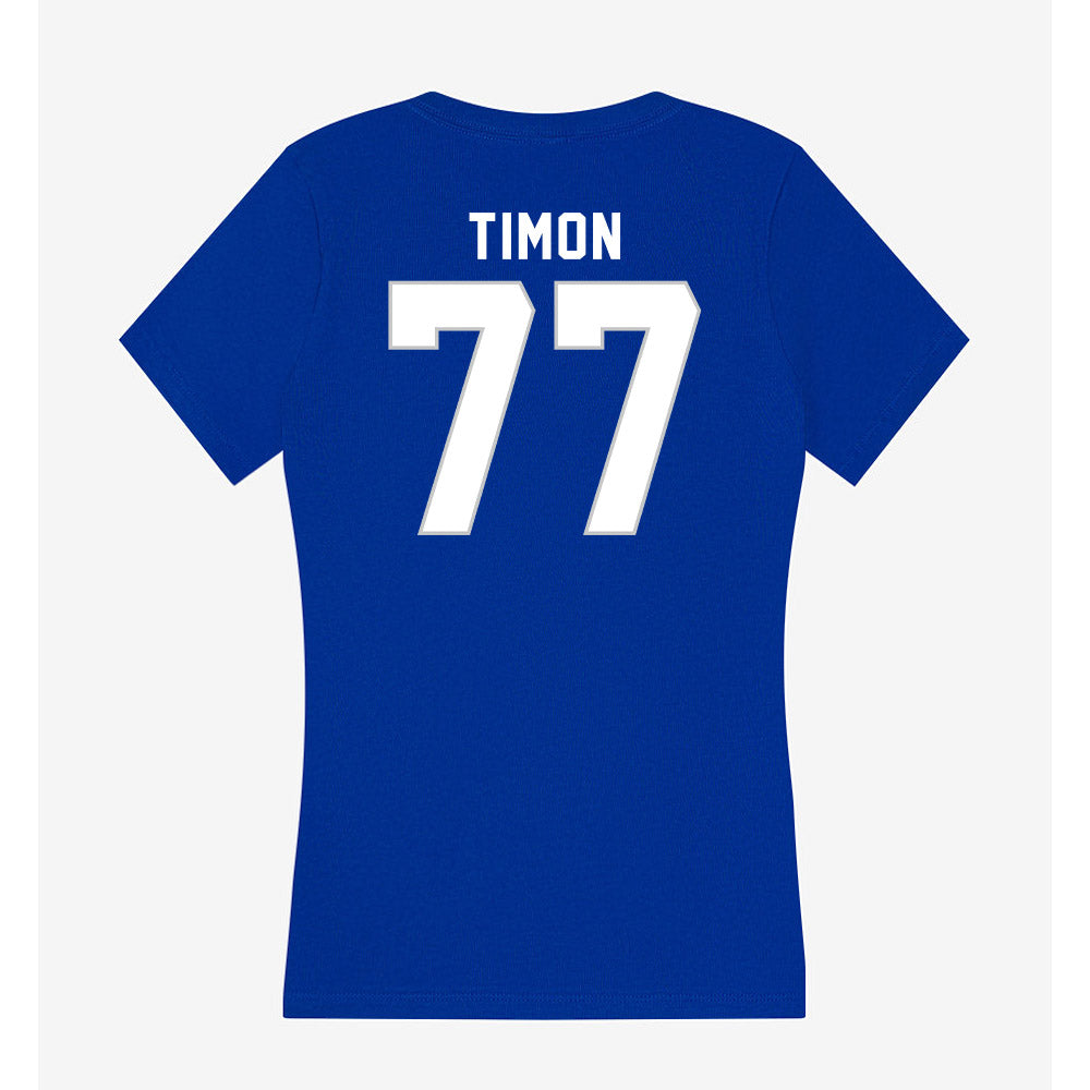 Kentucky - NCAA Football : Henry Timon - Women's V-Neck T-Shirt-1