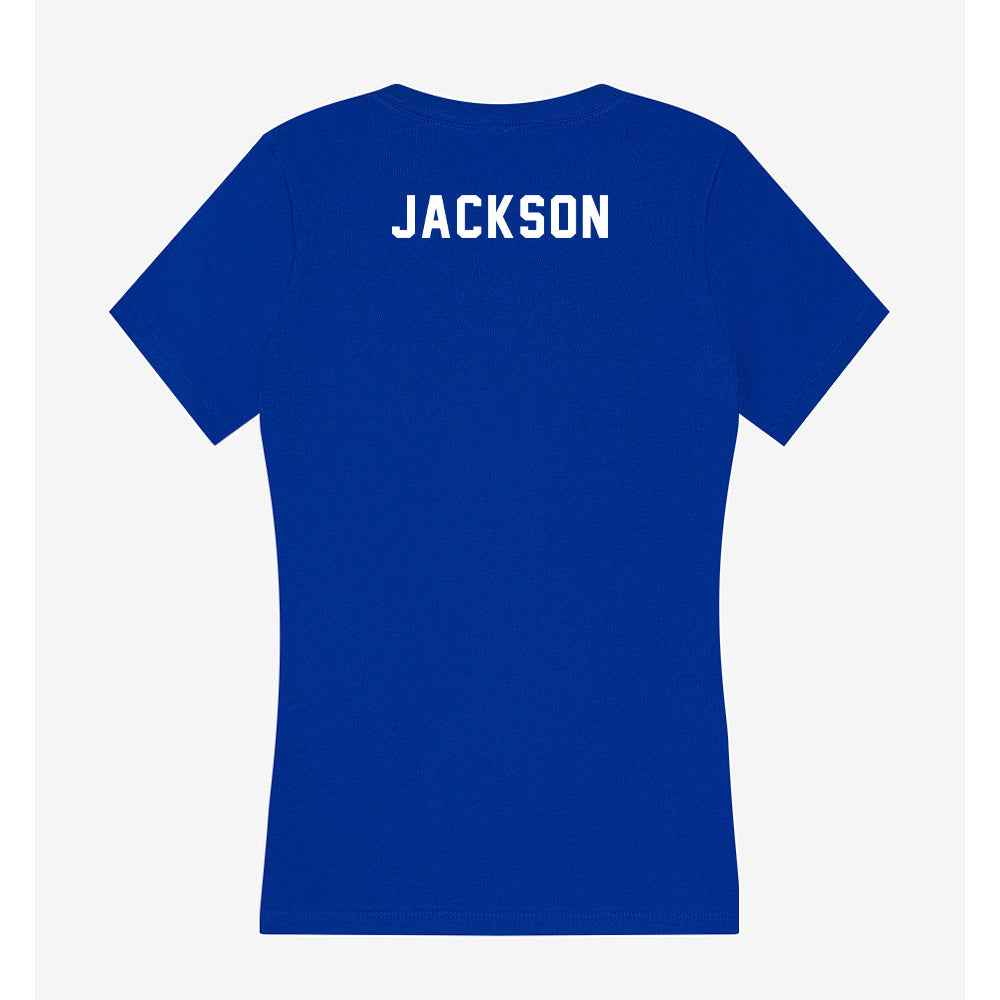 Kentucky - NCAA Men's Track & Field : Brayden Jackson - Women's V-Neck T-Shirt-1
