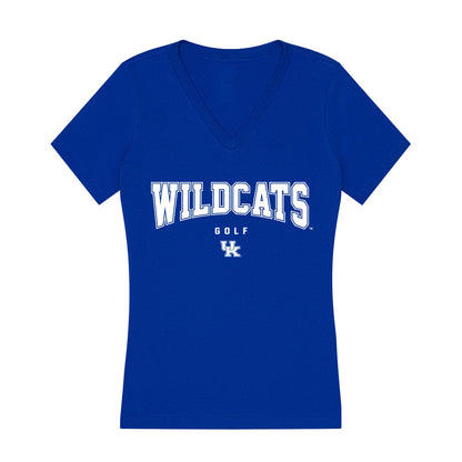 Kentucky - NCAA Women's Golf : Cathryn Brown - Women's V-Neck T-Shirt-0