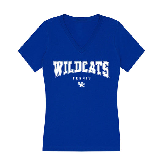 Kentucky - NCAA Women's Tennis : Avery Pope - Women's V-Neck T-Shirt-0