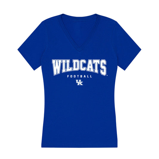 Kentucky - NCAA Football : MiQuise Grace - Women's V-Neck T-Shirt-0