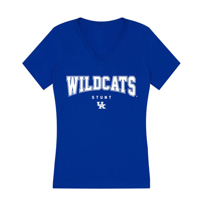 Kentucky - STUNT : Reagan Jamoles - Women's V-Neck T-Shirt-0