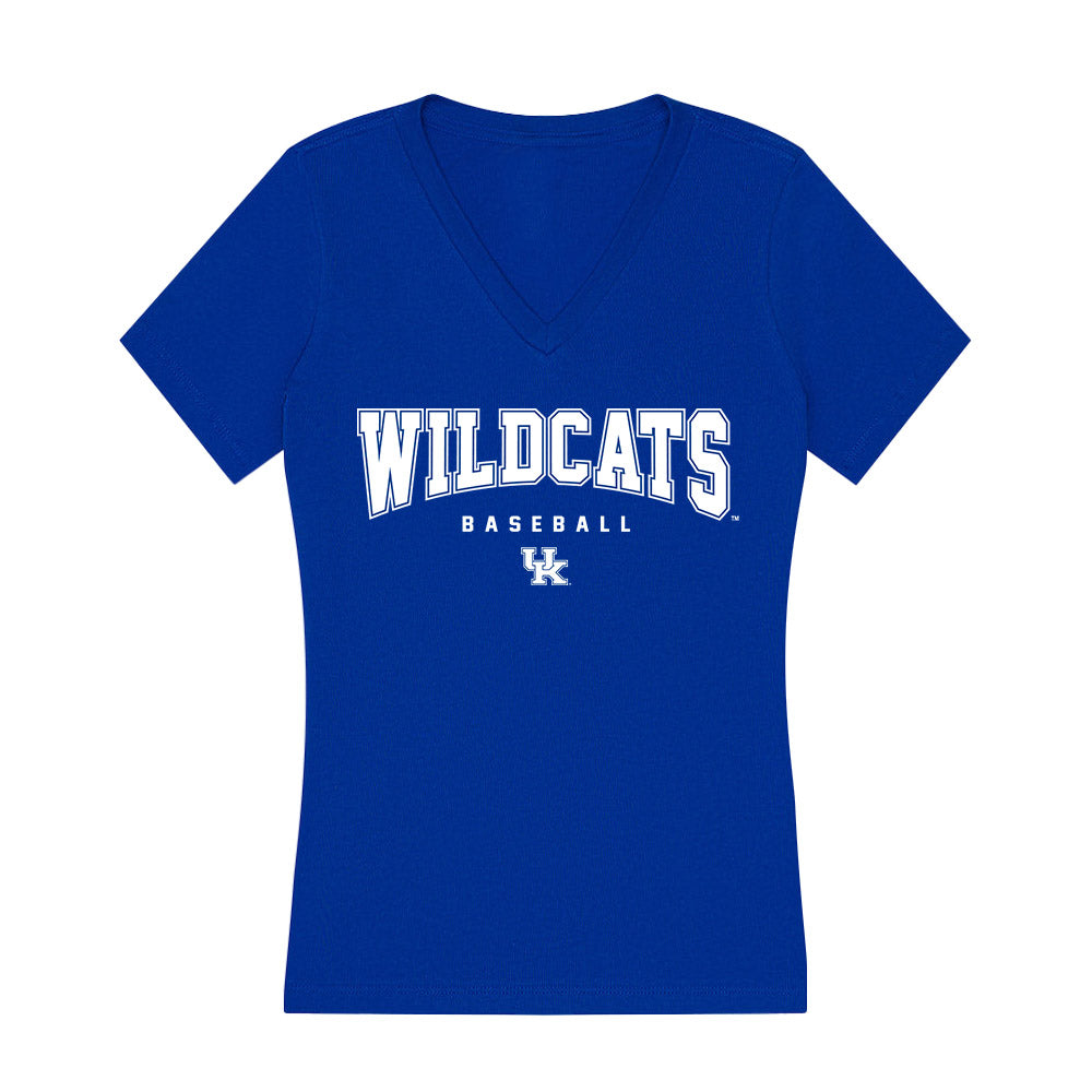 Kentucky - NCAA Baseball : Riley Jackson - Women's V-Neck T-Shirt-0