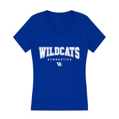 Kentucky - NCAA Women's Gymnastics : Isabella Rivelli - Women's V-Neck T-Shirt-0