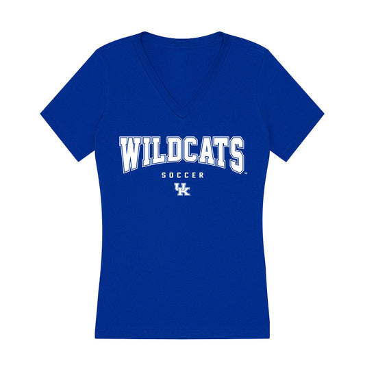 Kentucky - NCAA Women's Soccer : Mika Sueoka - Women's V-Neck T-Shirt-0