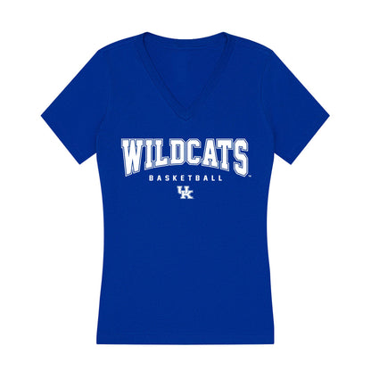 Kentucky - NCAA Women's Basketball : Maddyn Greenway - Women's V-Neck T-Shirt-0
