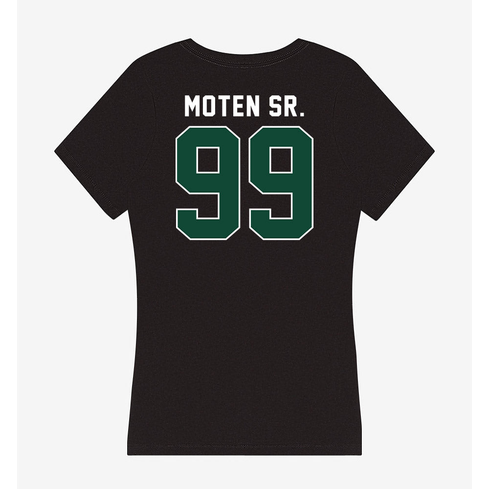 Miami - NCAA Football : Ahmad Moten Sr. - Women's V-Neck T-Shirt-1