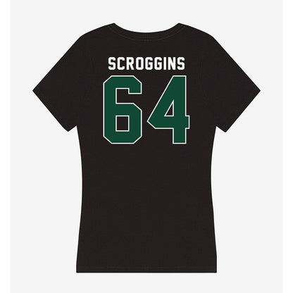 Miami - NCAA Football : Ralph Scroggins - Women's V-Neck T-Shirt-1