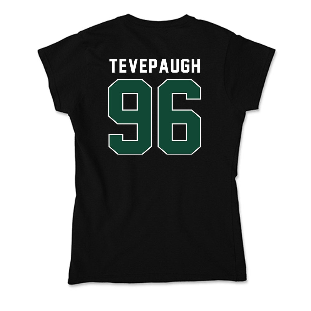 Miami - NCAA Football : Tucker Tevepaugh - Soft Style Women’s T-Shirt-1