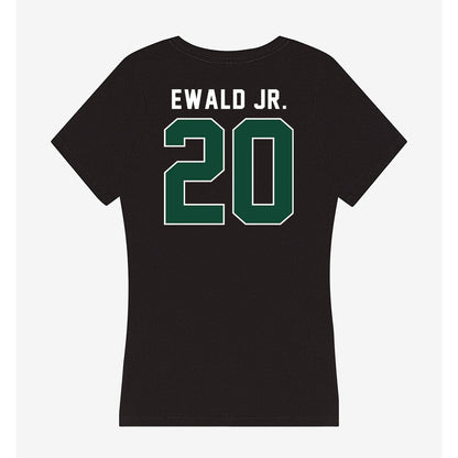 Miami - NCAA Football : Chris Ewald Jr. - Women's V-Neck T-Shirt-1