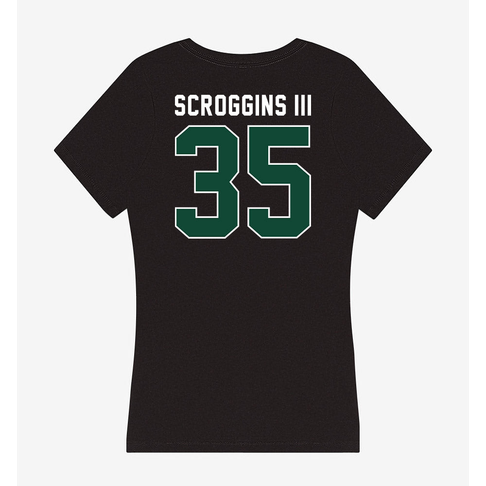 Miami - NCAA Football : Herbert Scroggins III - Women's V-Neck T-Shirt-1
