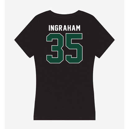 Miami - NCAA Football : Monroe Ingraham - Women's V-Neck T-Shirt-1