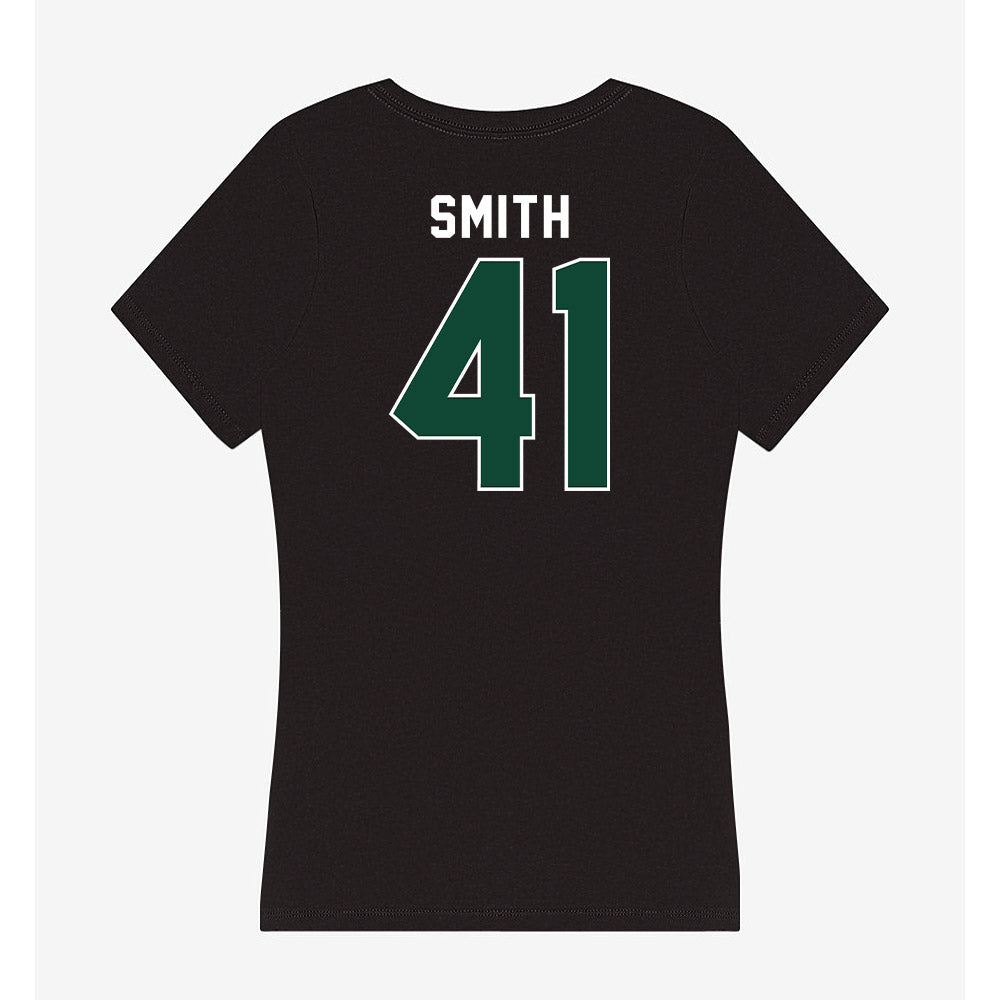 Miami - NCAA Football : Chase Smith - Women's V-Neck T-Shirt-1