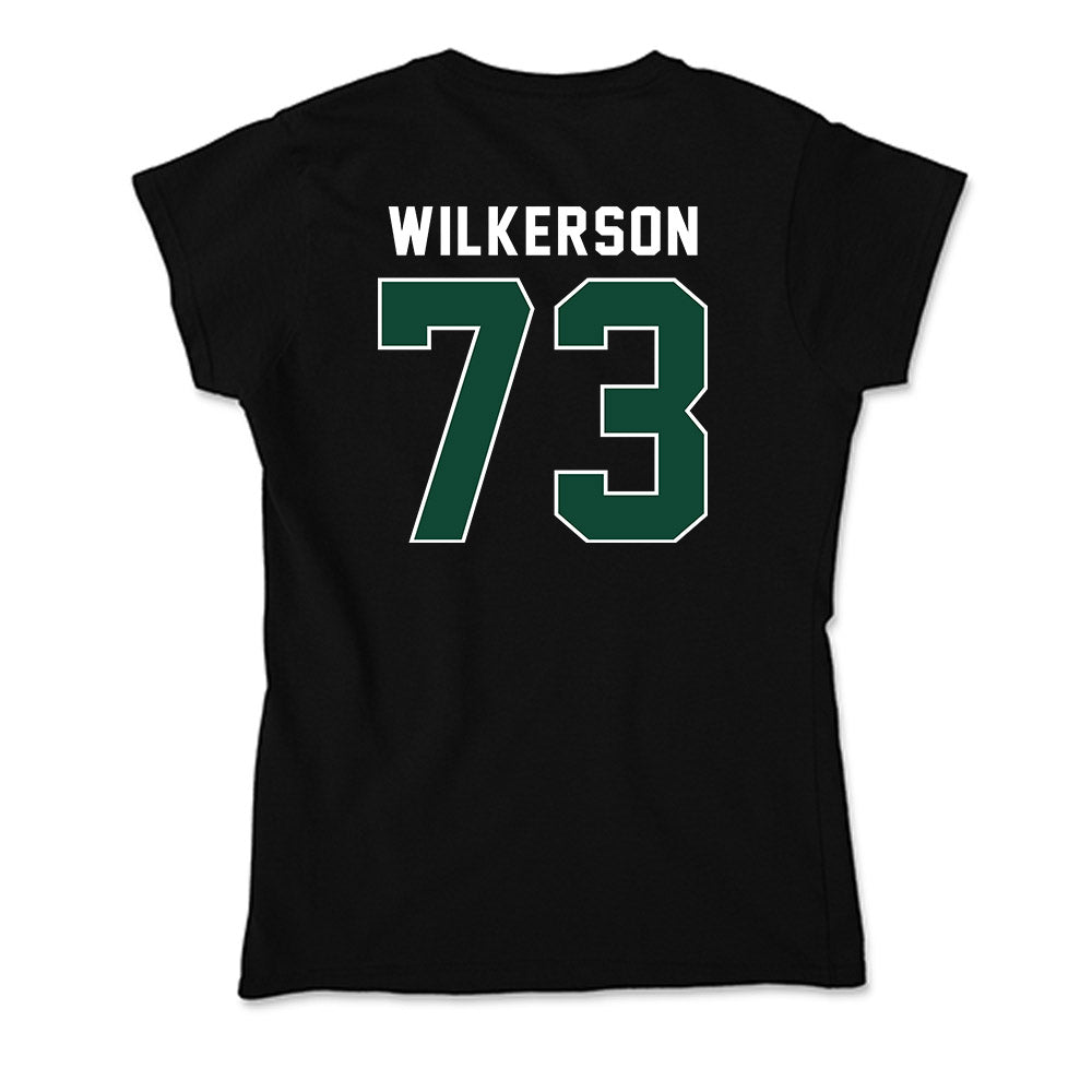 Miami - NCAA Football : Jaden Wilkerson - Soft Style Women’s T-Shirt-1