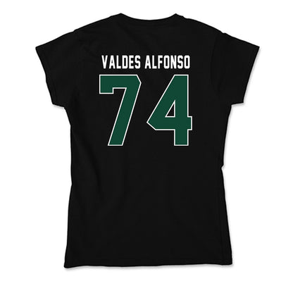 Miami - NCAA Football : Yerovi Valdes Alfonso - Soft Style Women’s T-Shirt-1