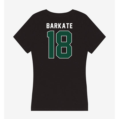 Miami - NCAA Football : Cooper Barkate - Women's V-Neck T-Shirt-1