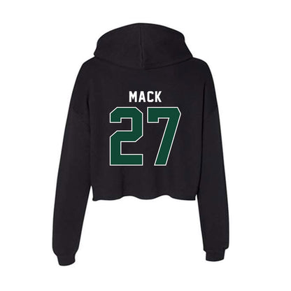 Miami - NCAA Football : Ryan Mack - Women's Crop Fleece Hoodie-1