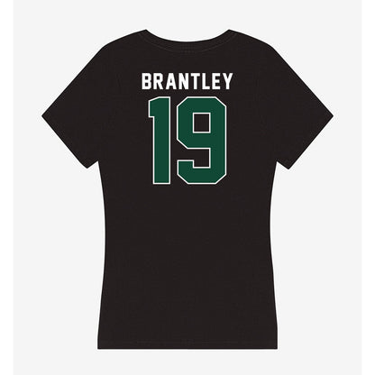Miami - NCAA Football : Charles "Chuck" Brantley - Women's V-Neck T-Shirt-1