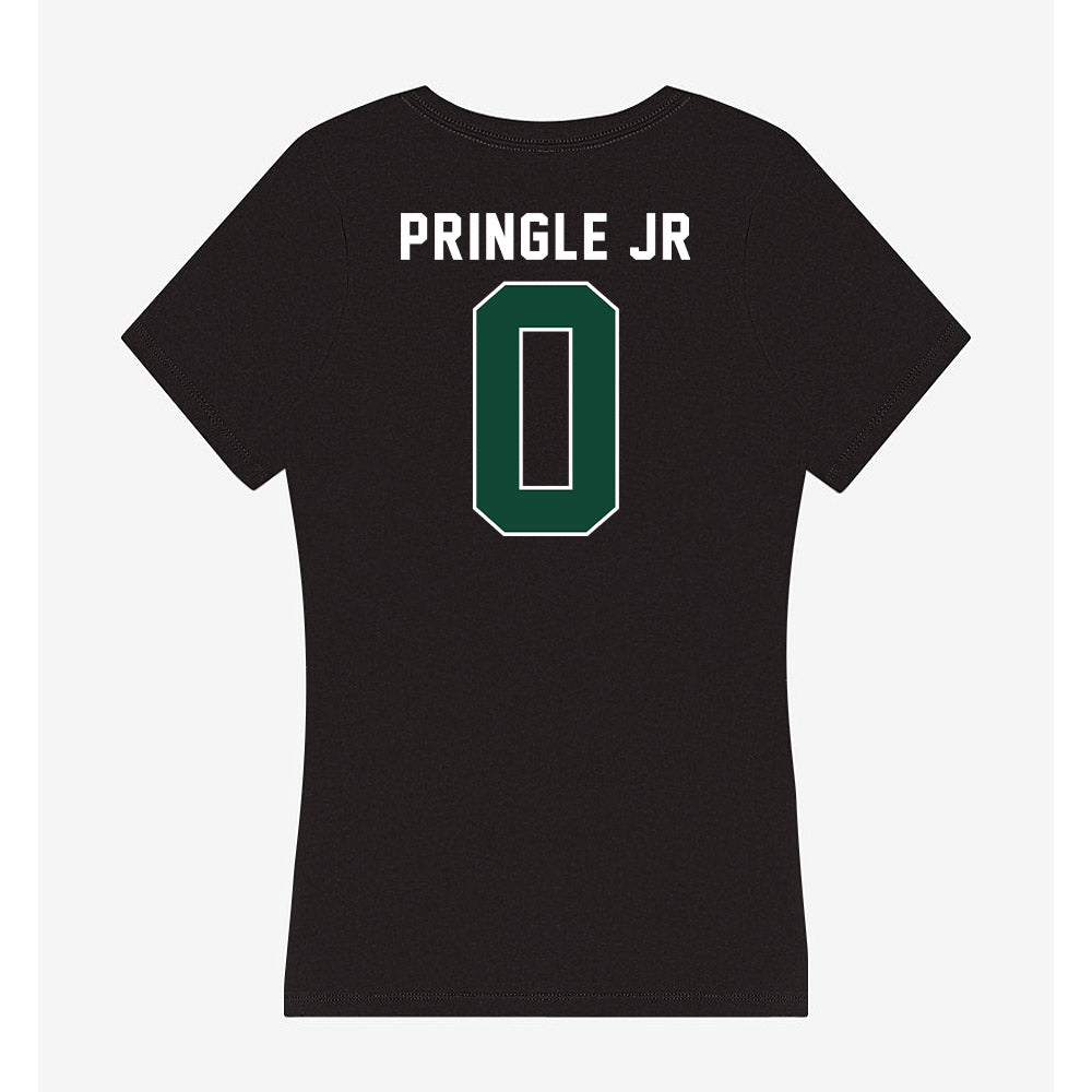Miami - NCAA Football : Girard Pringle Jr - Women's V-Neck T-Shirt-1